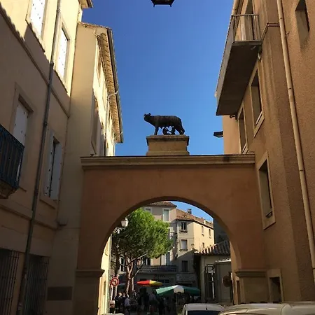 Lägenhet Aux 4 Fontaines Narbonne